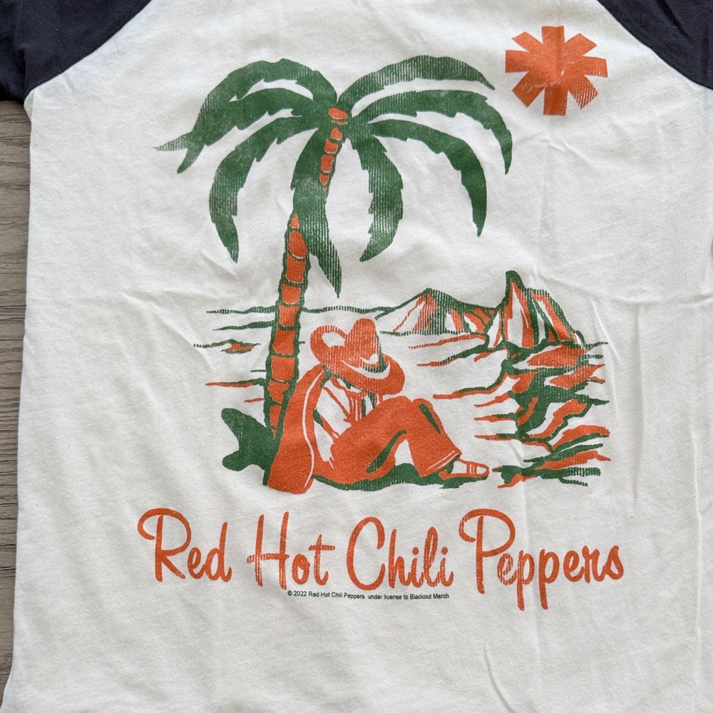 Kids (sz8) Rowdy Sprout - Red Hot Chili Peppers Tee - Picture 2 of 6